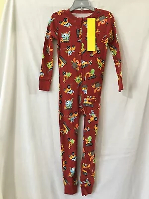 Old Navy 1 Pc Monster Truck Snug Fit Cotton Footless Pajama PJs Toddler Sleeper • $13.95