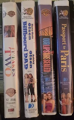 Mary-Kate And Ashley Olsen Lot Of 4 VHS Tapes • $19.99