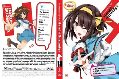 ANIME DVD~ENGLISH DUBBED~The Melancholy Of Haruhi Suzumiya(1-28End+ONA+Movie) • $35.99