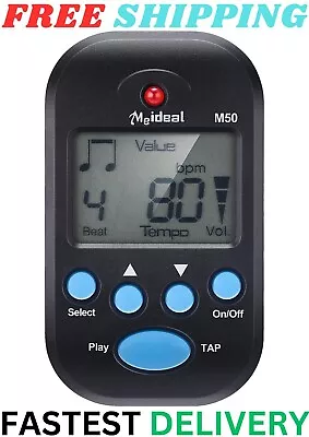 Mini Digital Metronome Multifunctional Portable Volume Adjustable Clip On • $45.99