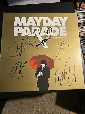Mayday Parade Signed A Lesson In Romantics Vinyl Record • $225