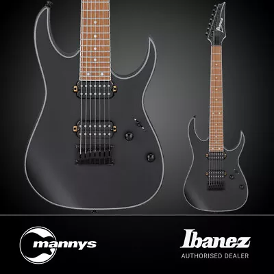 Ibanez RG7421EX BKF 7-String Electric Guitar (Black Flat) • $999