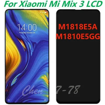 6.39  AMOLED/TFT For Xiaomi Mi Mix 3 LCD Touch Screen Display Digitizer Assembly • $49.99