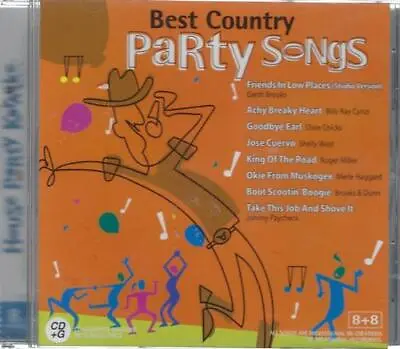 Best Country Party Songs CD + G Audio CD • $16.95