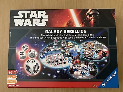 Star Wars - Galaxy Rebellion Board Game 2015 - Ravensburger - Disney - Complete • £6.99
