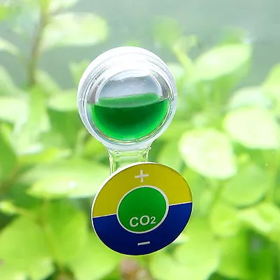 AQUARIUM CO2 Indicator Drop Checker LONG TERM MONITOR Test - Real Time Solution • $14.57