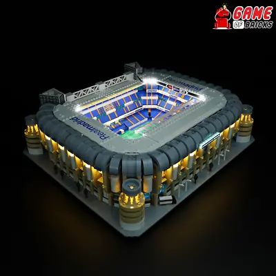 Lights For Real Madrid Santiago Stadium Compatible With LEGO® 10299 (Sound) • $82.99