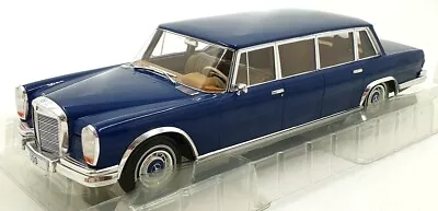 Model Car Group 1/18 Scale MCG18189 - Mercedes-Benz 600 - Dark Blue • £89.99