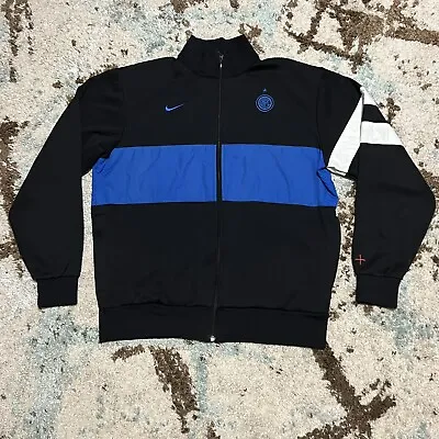$80 • Buy 2000s Nike Sportswear Inter Milan Mens Full Zip Jacket Large Soccer Football