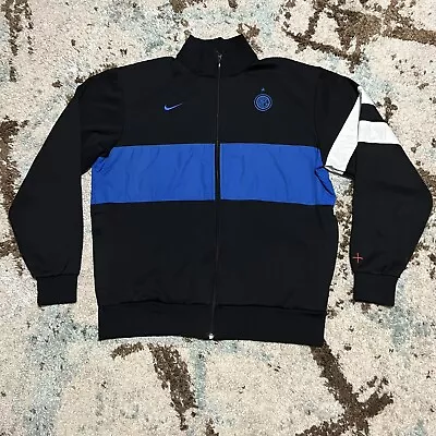 $80 • Buy 2000s Nike Sportswear Inter Milan Mens Full Zip Jacket Large Soccer Football