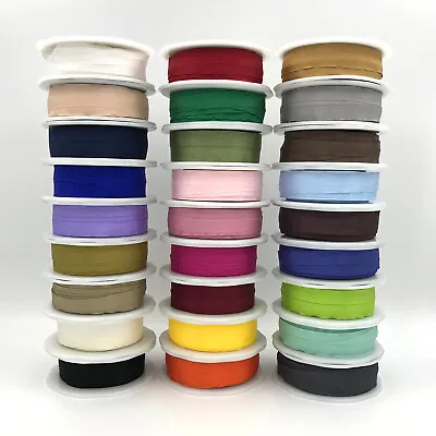 MAY ARTS 12mm FAUX SILK RIBBON! Sold By The Metre Or By The 45.7m Roll • £19.99