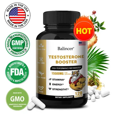 Balincer Testosteron Booster Increase Energy Improve Muscle Strength & Growth • $8.24