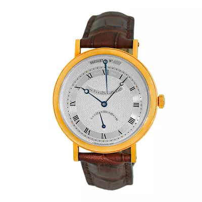 $11990 • Buy BREGUET 18K Yellow Gold 39mm Classique Retrograde Seconds 5207BA Box Warranty 