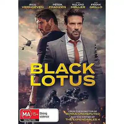 BRAND NEW Black Lotus (DVD 2023) *PREORDER R4 Movie Frank Grillo • $24.95