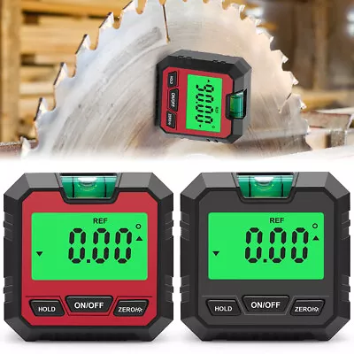 £11.49 • Buy Angle Finder Gauge Digital LCD Magnetic Inclinometer Protractor Measuring Tool{r