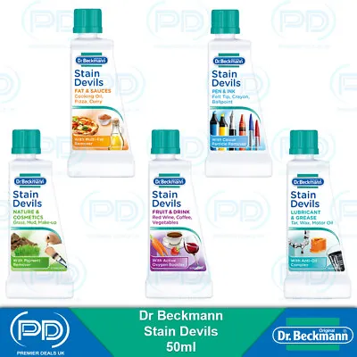 Dr Beckmann Stain Devils Removes Different Types Of Stains Very Effective 50ml • £3.25