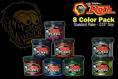 Roth Metal Flake 8 Color Pack STANDARD • $124.99