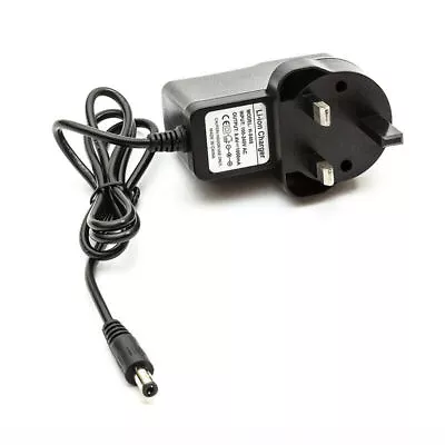 UK Plug Adapter 8.4V 1A Charger Light Battery Pack Headlamp Bicycle Light Bike • £3.59