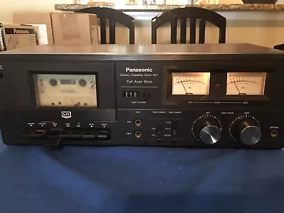 Panasonic Stereo Cassette Deck 607 Model No. RS-607 Good Working Condition Nice! • $109.99