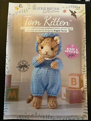 🧶 KNITTING PATTERN Beatrix Potter Collection Tom Kitten Cats Spring Easter • £14