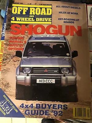Off Road And 4 Wheel Drive Magazine  Feb 1992 • £3.30