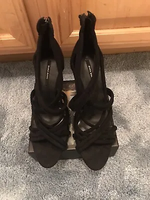 Zara Basic High Heeled Sandals • $55