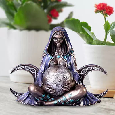 Mother Earth Goddess Statue Gaia Resin Figurine Garden Ornament Outdoor Decor UK • £6.99