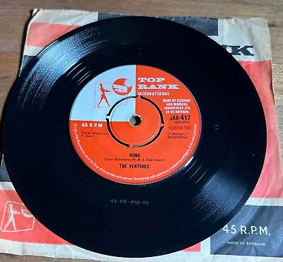 THE VENTURES-Walk Don't Run / Home TOP RANK-JAR-4177 Vinyl-VG • £2.50