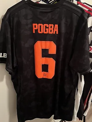 Manchester United Paul Pogba Soccer Jersey Football Shirt XXL 2019 - 2020 • $85