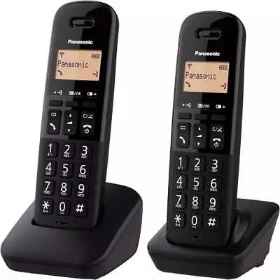 Panasonic KX-TGB612EB Cordless Landline Telephone With Nuisance Call Blocker An • £39.98