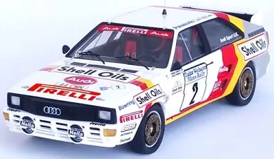 Trofeu Audi Quattro 4th Manx Rally 1985 Harald Demuth/Emilio Radaelli - 1:43 • £101.45