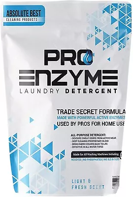 Pro-Enzyme Laundry Detergent Powder Proprietary Active Enzyme Destroy Odor 96 Ld • $27.95