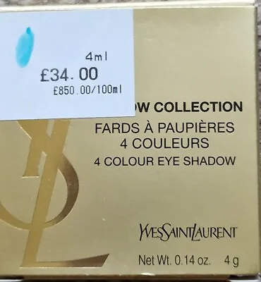 Yves Saint Laurent The Bow Collection 4 Colour Eye Shadow • £10