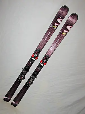 Salomon Scrambler SC Al Mtn Skis 160cm W/ Salomon C610 Adjustable Ski Bindings ~ • $138