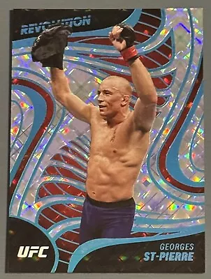 Georges St Pierre 2023 Panini Chronicles UFC Revolution #22 Cosmic /149 • $4.99