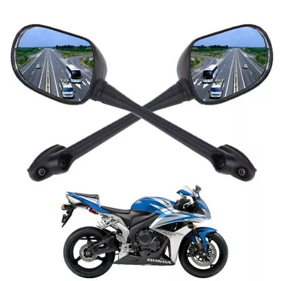 Rearview Mirrors For Honda CBR600 CBR600RR CBR1000 CBR 600 1000 RR 600RR 1000RR • $21.90