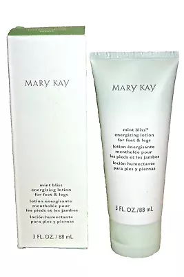 Mary Kay Mint Bliss Energizing Lotion For Feet & Legs Full Size 3 FL. OZ.  New • $10.99