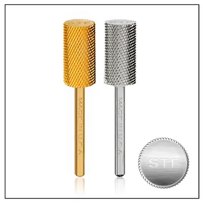 Quality Nail Drill Carbide Bit Large/ Small Barrel 3/32 Made In USA - 2pcs • $19.99