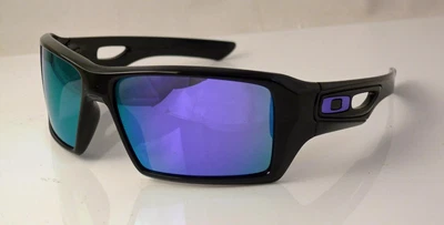 $187.89 • Buy Oakley Sunglasses Eyepatch2 Black Frame Violet Iridium Lenses New Rare Last