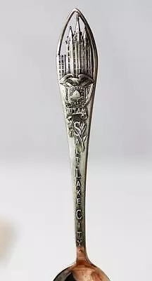 VTG Sterling Silver Salt Lake City Mormon Temple Souvenir Spoon 5.75” – 7416 • $44.99