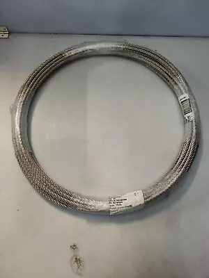 Qty 100' - 5/16  Stainless Steel Wire Rope Cable • $85