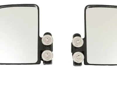 Universal Pair Of Vinyl Coated Magnetic Tractor Mirrors  Kubota John Deere • $39.90