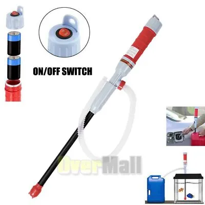 Transfer Pump Battery Operated Portable Electric Siphon Pump For Fuel Oil Water • $15.59