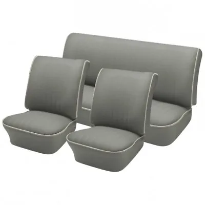 $598.40 • Buy 1956 - 57 Volkswagen VW Bug OEM Classic Seat Upholstery, Front & Rear, Grey