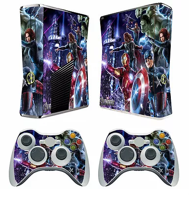 260 Vinyl Decal Skin Sticker For Xbox360 Slim And 2 Controller Skins • $9.99