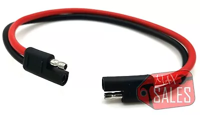 10 Gauge 12  2 Pin Quick Disconnect Wiring Harness Heavy Duty SAE Cable • $8.99