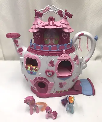 Hasbro My Little Pony Teapot Palace Play Set With Music & Lights + 3 Ponies • $26.99