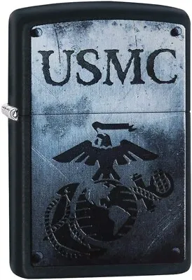 Zippo U.S. Marine Corps. Black Matte 28744 • $23.70