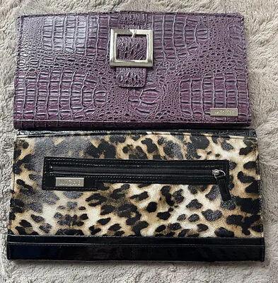 MICHE Classic Base Bag Shell X2 ELLIE Purple Crocodile & SILVIA Leopard Cheetah • $9.99