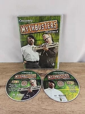 MythBusters - Collection 4 (DVD 2009) Adam Savage - Jamie Hyneman - Kari Byron • $11.95